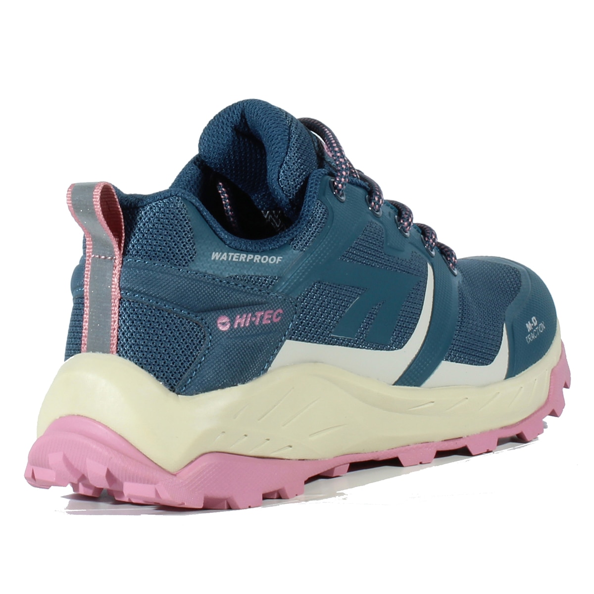 Zapatillas de montaña de mujer Toubkal Low WP Women's Hi-Tec - Azul antracita Azul antracita-2