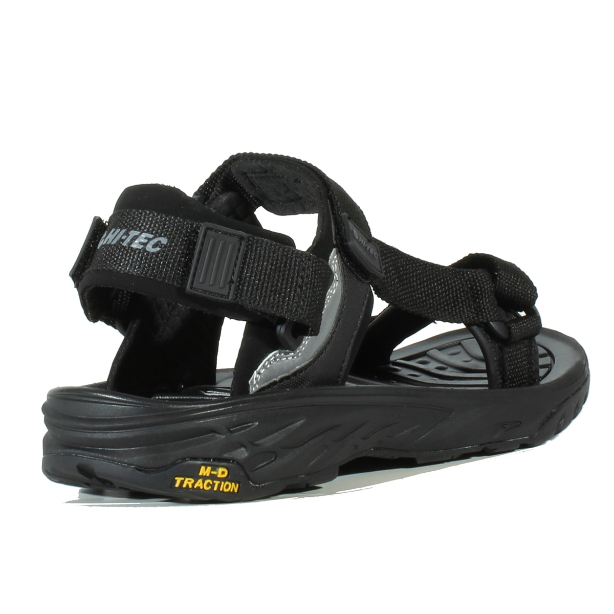 Imagen 2 de Sandalias de montaña de hombre Ula Raft Hi-Tec - Negro Negro