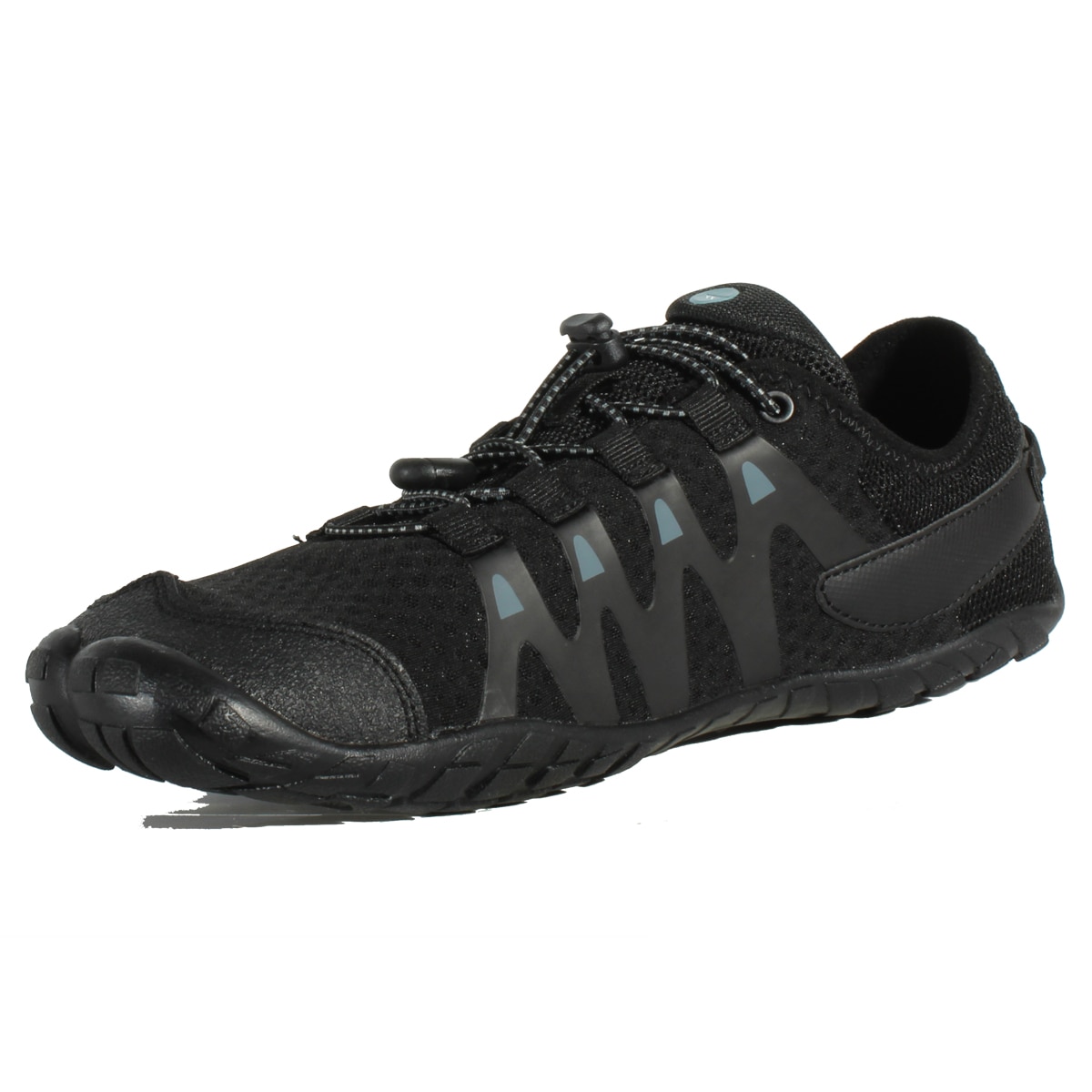 Zapatillas barefoot de montaña de hombre Abyss Hi-Tec - Negro / Gris Negro / Gris-6