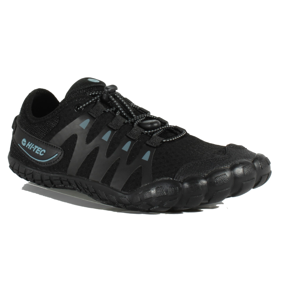 Zapatillas barefoot de montaña de hombre Abyss Hi-Tec - Negro / Gris Negro / Gris-8
