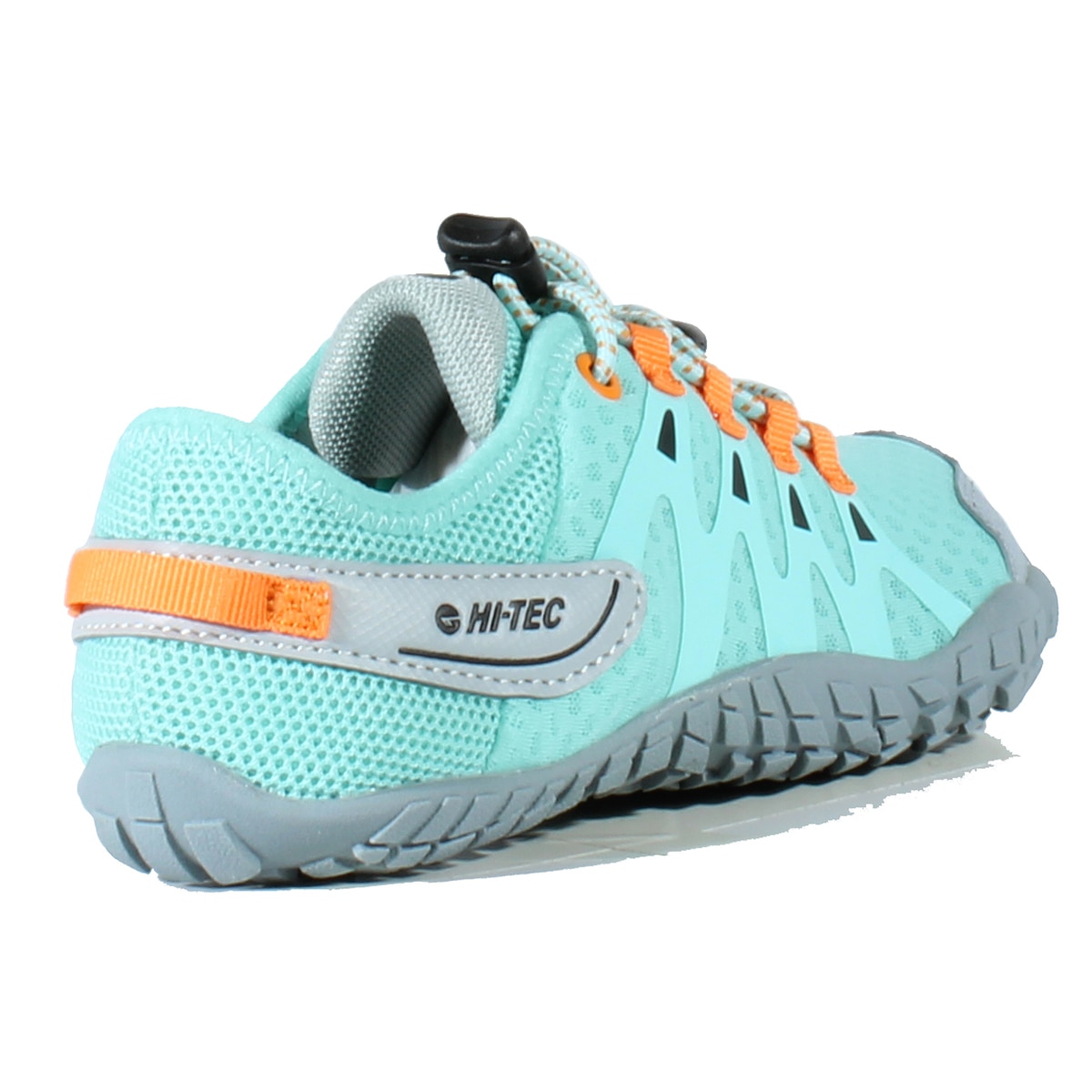 Zapatillas barefoot de montaña de niños Abyss Junior Hi-Tec - Azul Azul-2