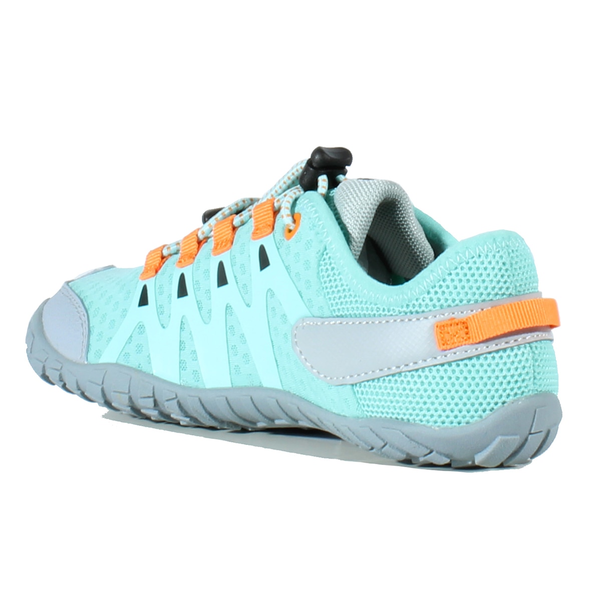 Zapatillas barefoot de montaña de niños Abyss Junior Hi-Tec - Azul Azul-4