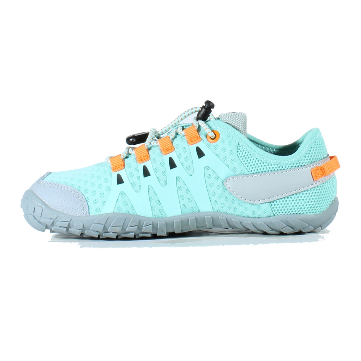 Zapatillas barefoot de montaña de niños Abyss Junior Hi-Tec - Azul Azul-5