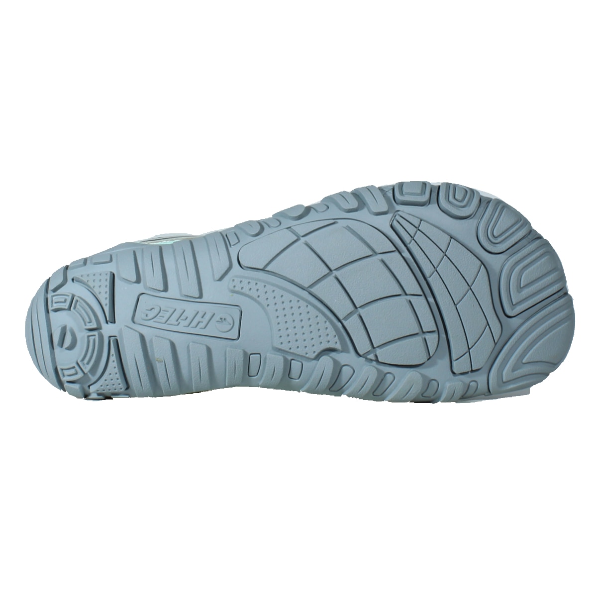 Zapatillas barefoot de montaña de niños Abyss Junior Hi-Tec - Azul Azul-9