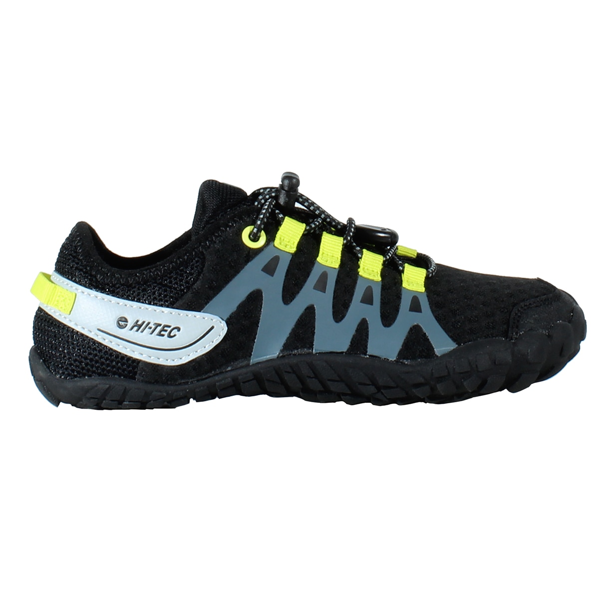 Imagen 0 de Zapatillas barefoot de montaña de niños Abyss Junior Hi-Tec Negro