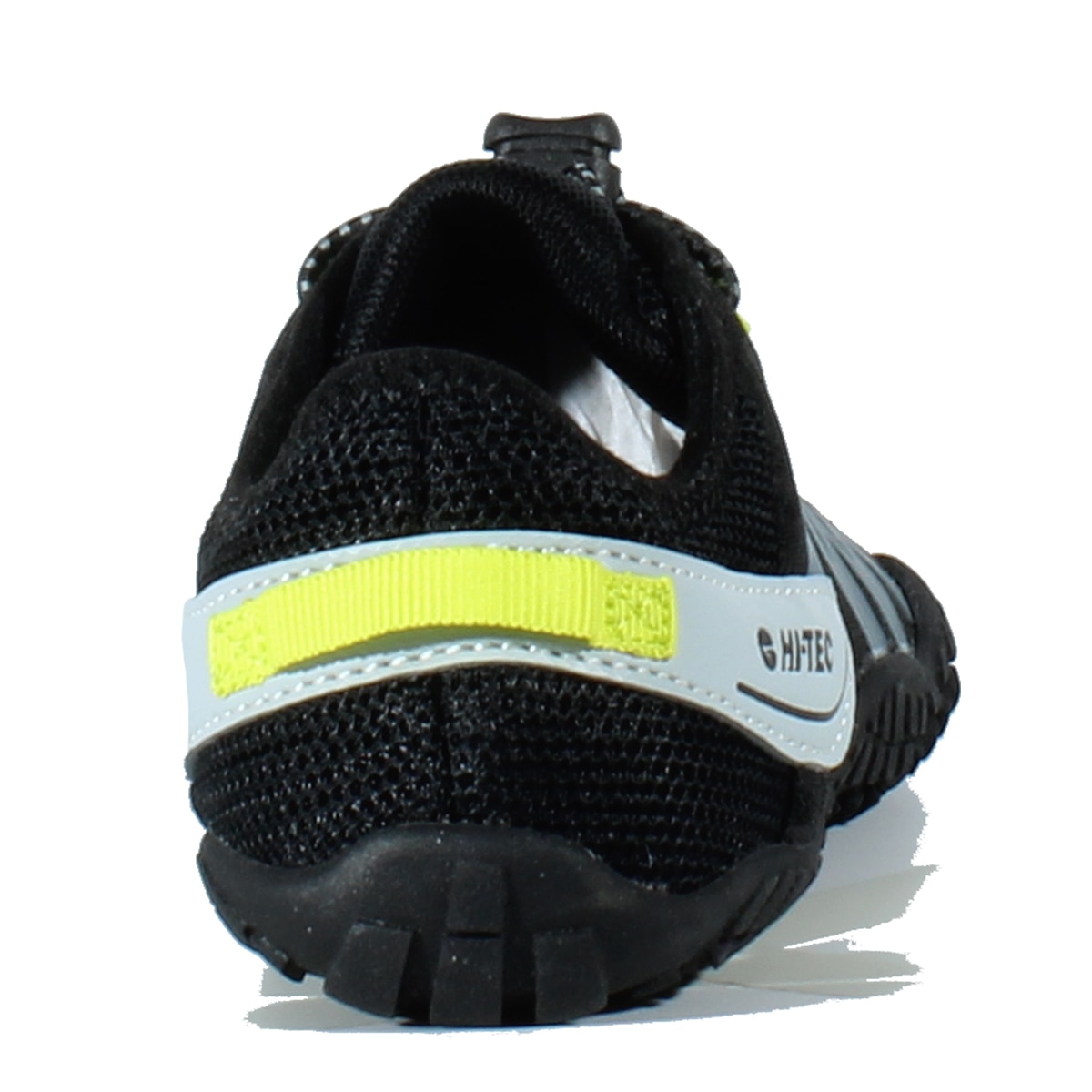 Zapatillas barefoot de montaña de niños Abyss Junior Hi-Tec - Negro Negro-3