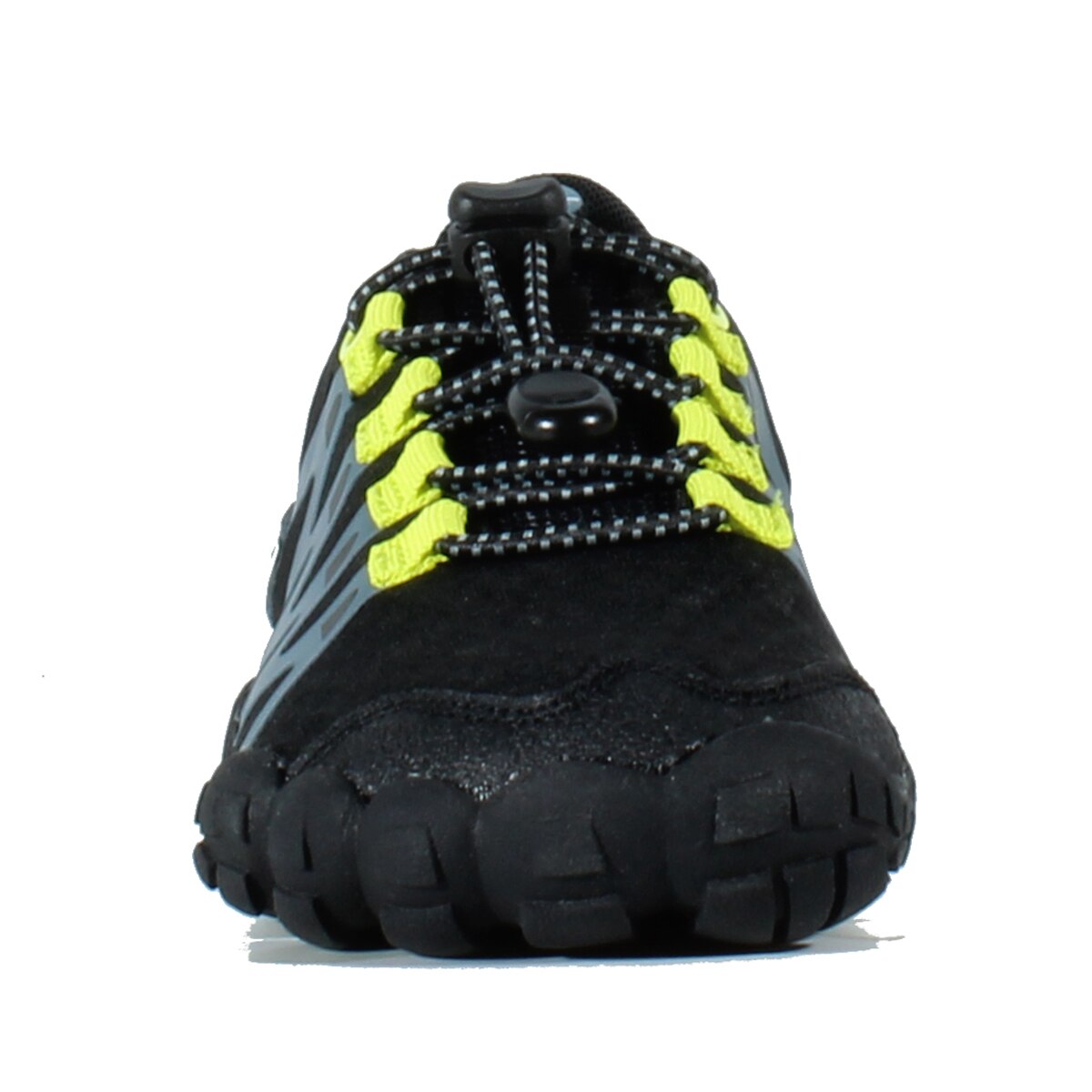Zapatillas barefoot de montaña de niños Abyss Junior Hi-Tec - Negro Negro-7