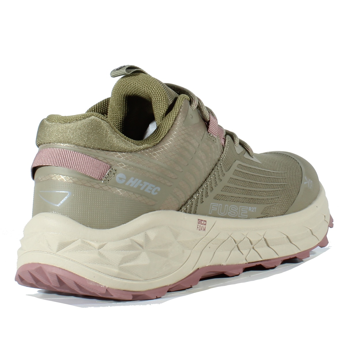 Imagen 2 de Zapatillas de montaña de mujer Fuse Trail Low Women's Hi-Tec - Verde pardo Verde pardo