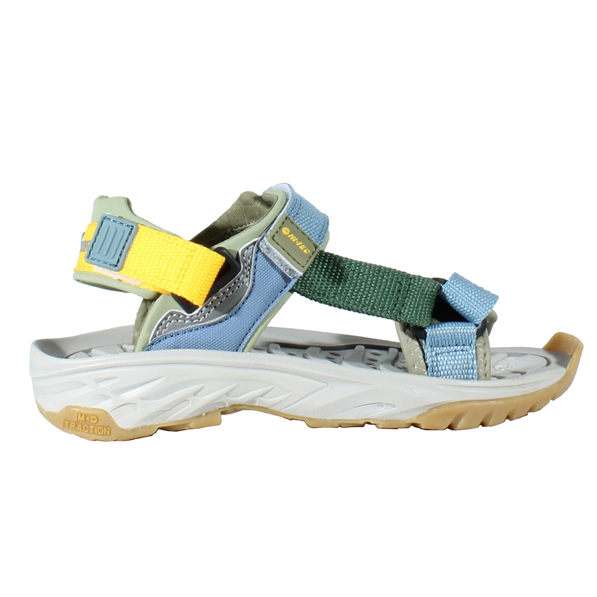 Hi-Tec Sandalias de montaña de niños Ula Raft Junior Azul / Amarillo