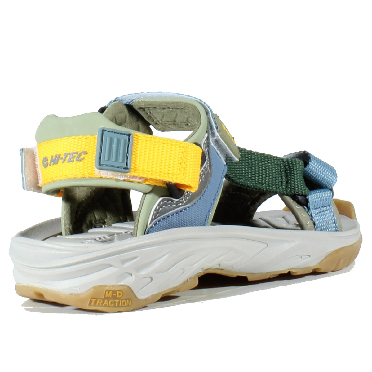 Sandalias de montaña de niños Ula Raft Junior Hi-Tec - Azul / Amarillo Azul / Amarillo-2