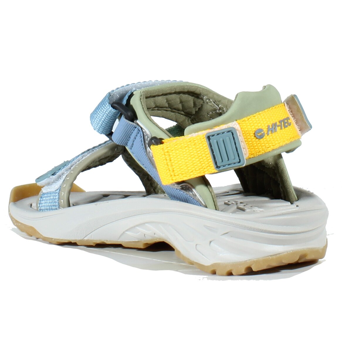 Sandalias de montaña de niños Ula Raft Junior Hi-Tec - Azul / Amarillo Azul / Amarillo-4
