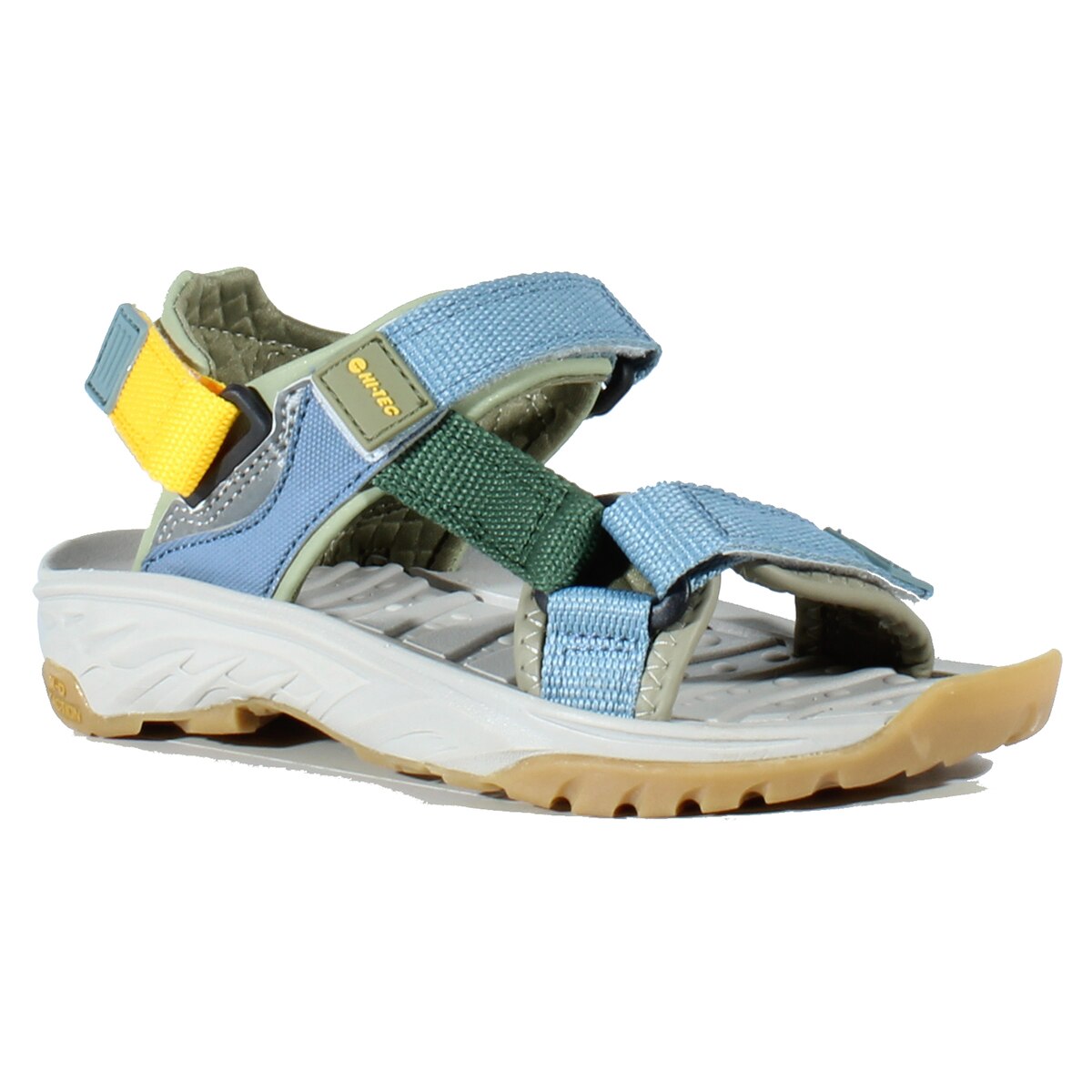 Sandalias de montaña de niños Ula Raft Junior Hi-Tec - Azul / Amarillo Azul / Amarillo-8