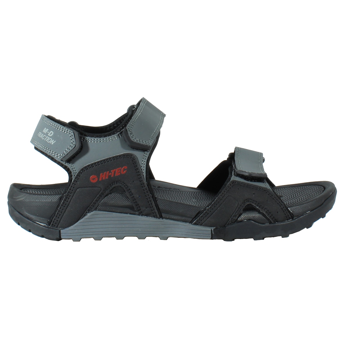 Hi-Tec Zapatillas de montaña de hombre Ballale Gris / Negro