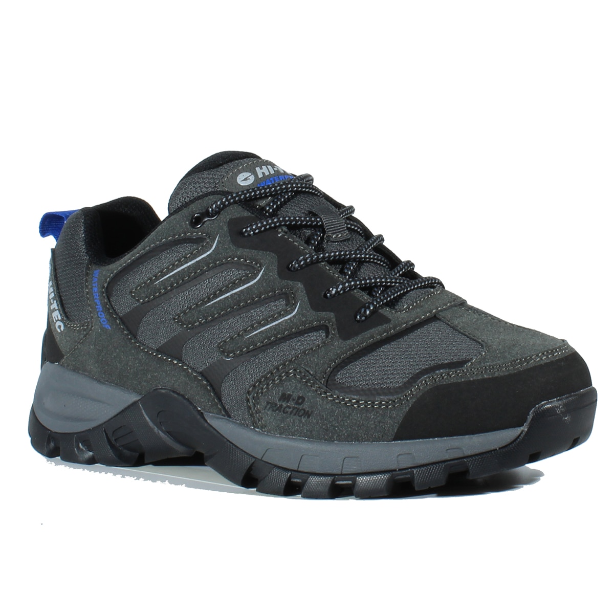 Zapatillas de montaña de hombre Cervus Low WP Hi-Tec - Gris Gris-8