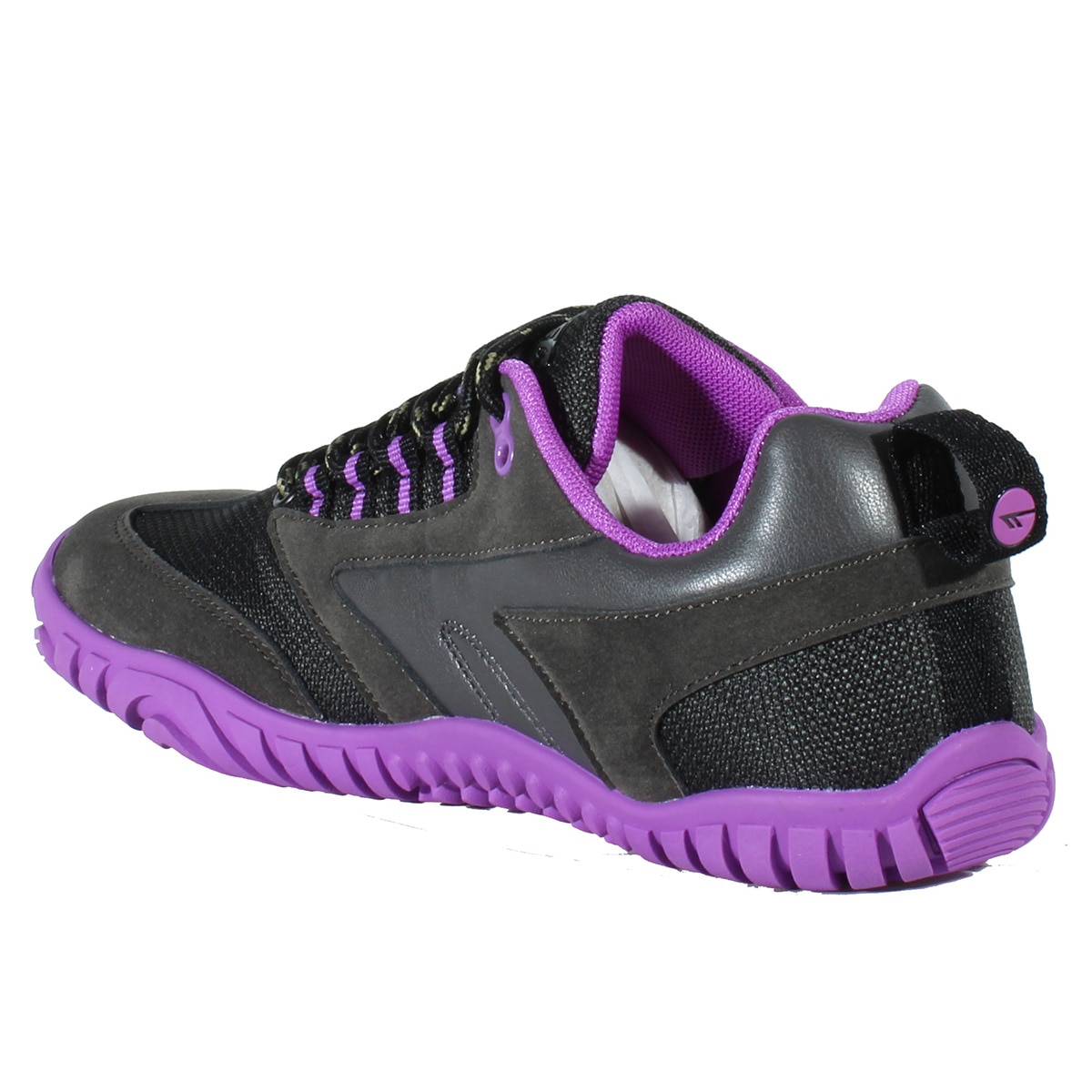 Zapatillas de mujer Figaro Low WP Women Hi-Tec - Gris oscuro Gris oscuro-4