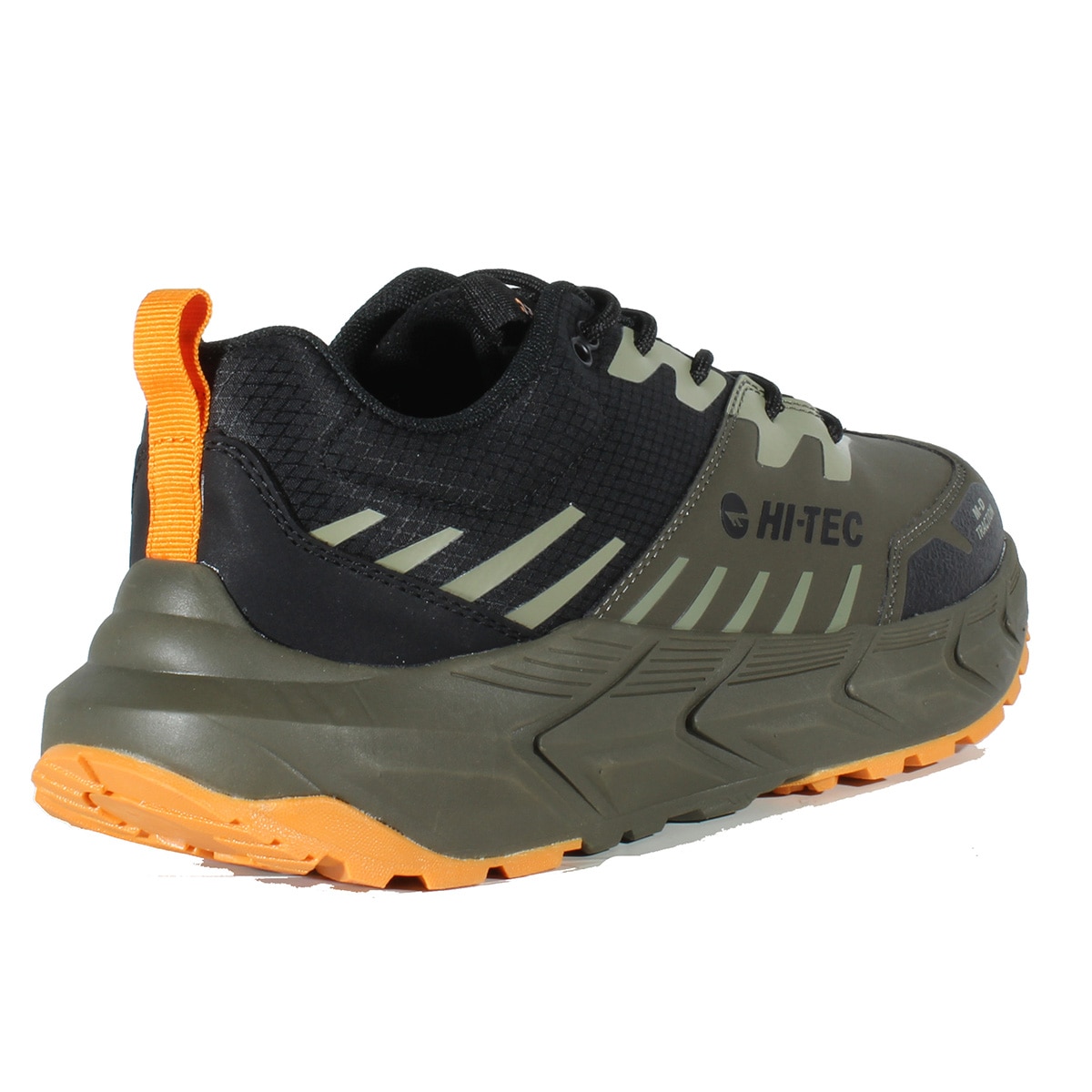 Zapatillas de montaña de hombre Hardcross Low Hi-Tec - Negro / Verde Negro / Verde-2