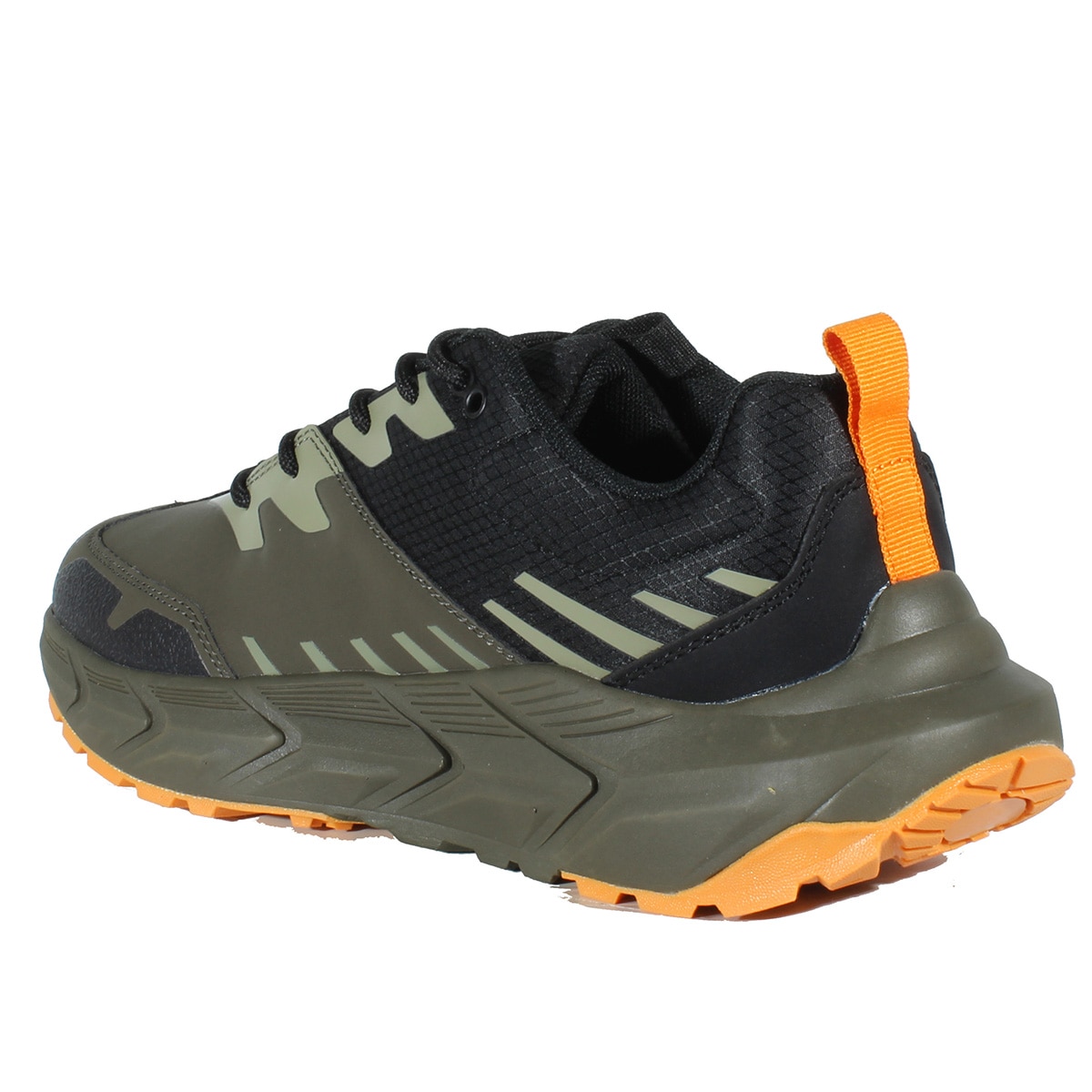 Zapatillas de montaña de hombre Hardcross Low Hi-Tec - Negro / Verde Negro / Verde-4