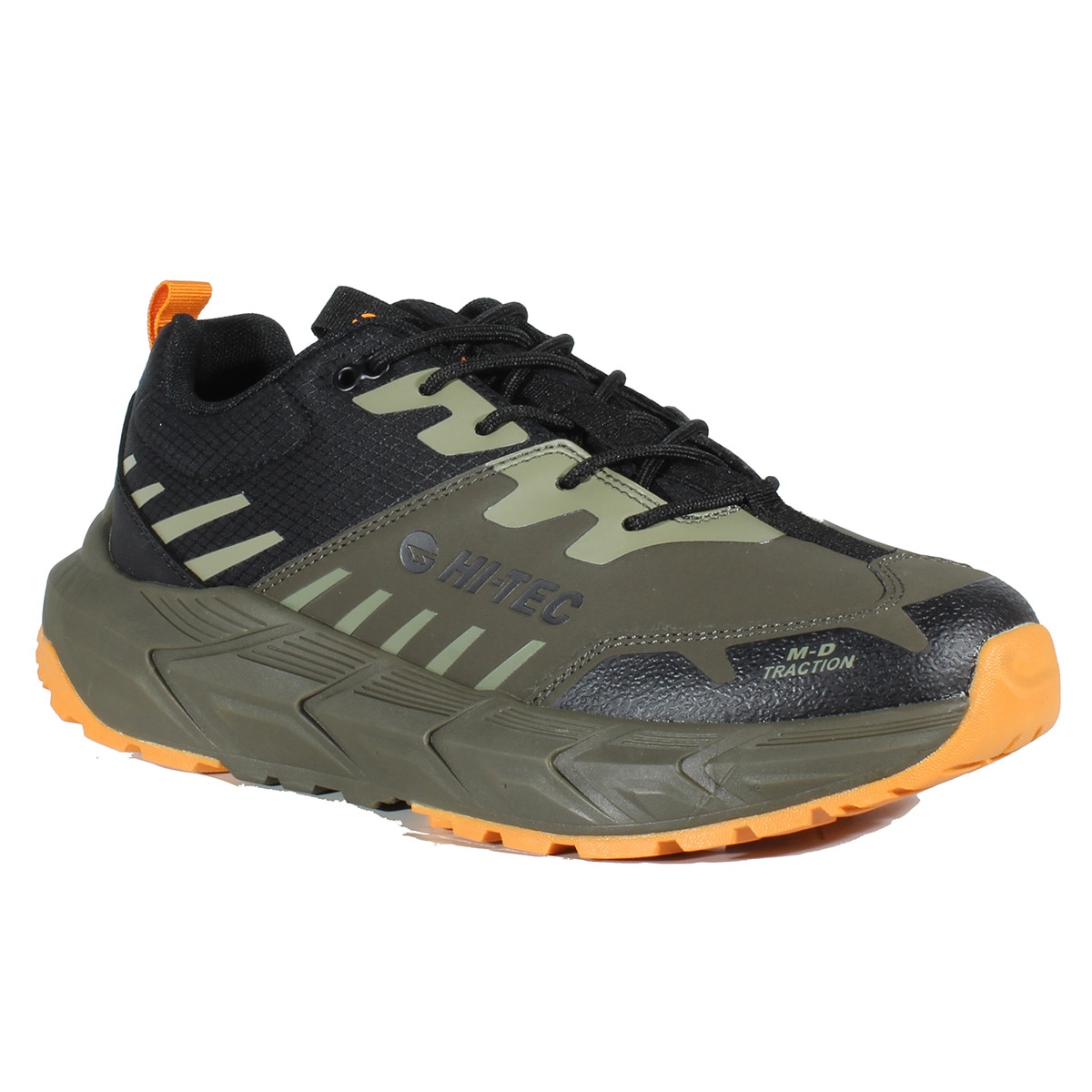 Zapatillas de montaña de hombre Hardcross Low Hi-Tec - Negro / Verde Negro / Verde-8