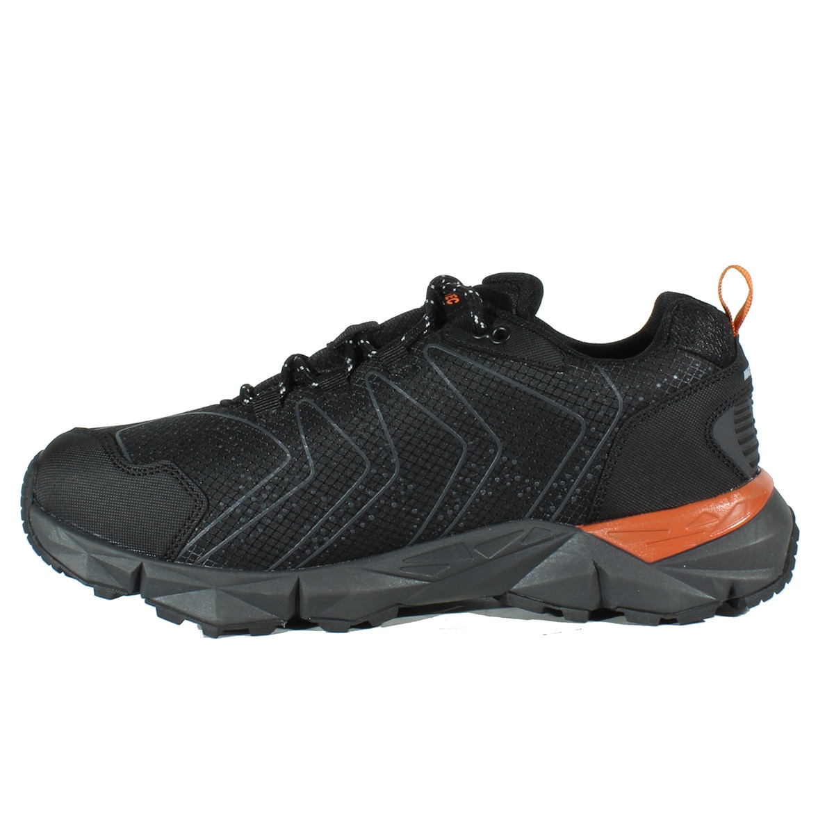 Imagen 5 de Zapatillas de montaña de hombre Kinyeti WP Hi-Tec - Negro / Naranja Negro / Naranja