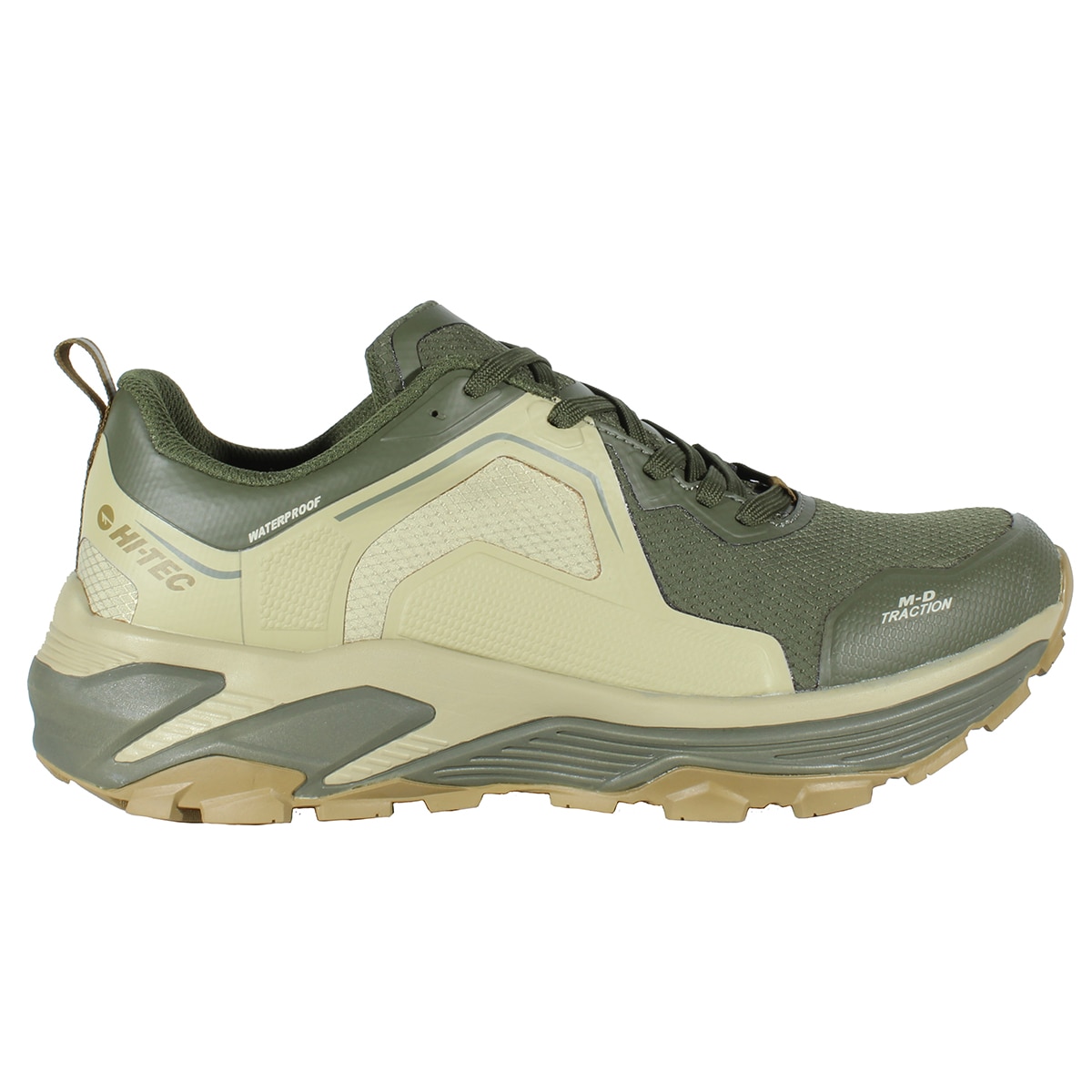 Hi-Tec Zapatillas de montaña de hombre Pace WP Negro / Azul