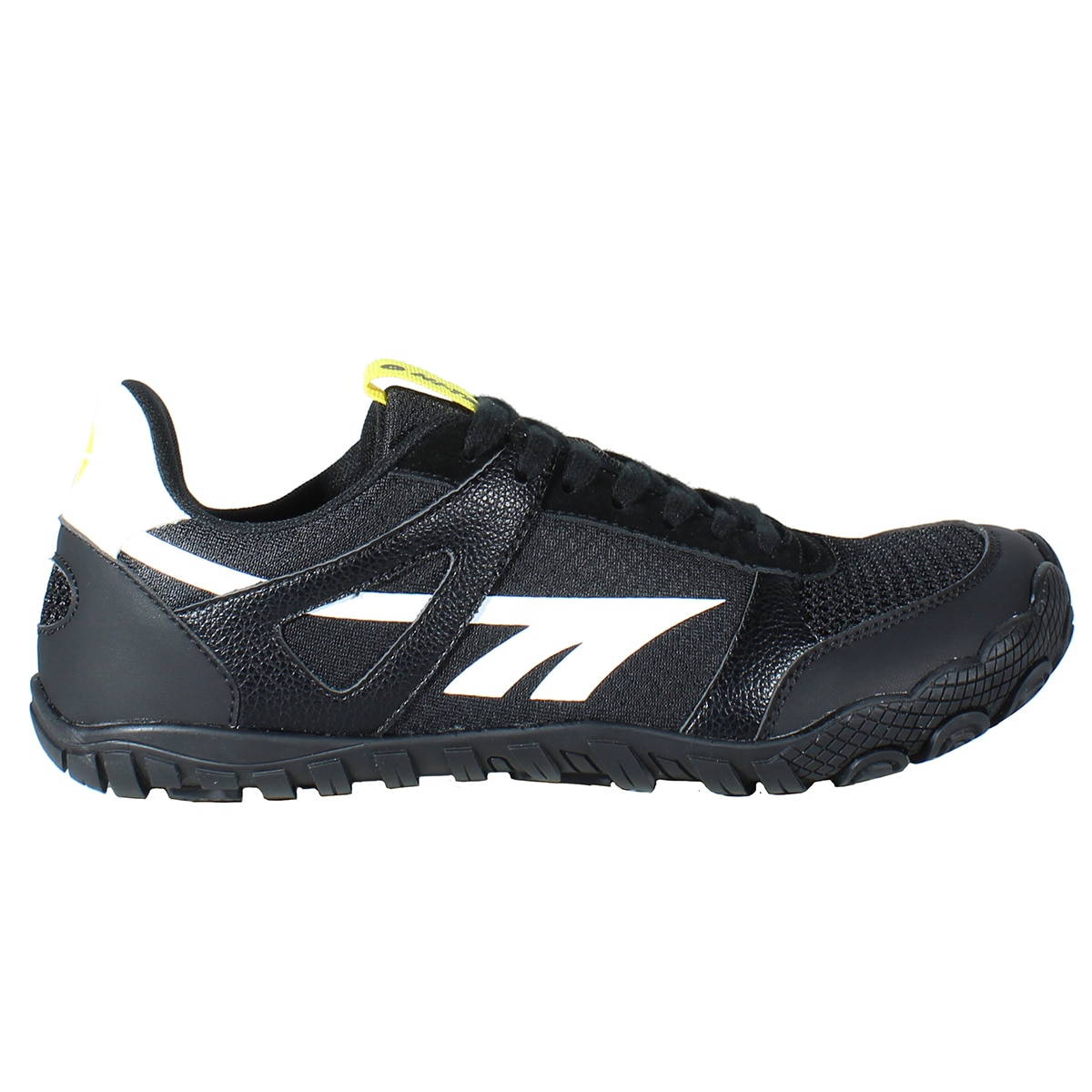 Hi-Tec Zapatillas barefoot de montaña de hombre Court Men Negro