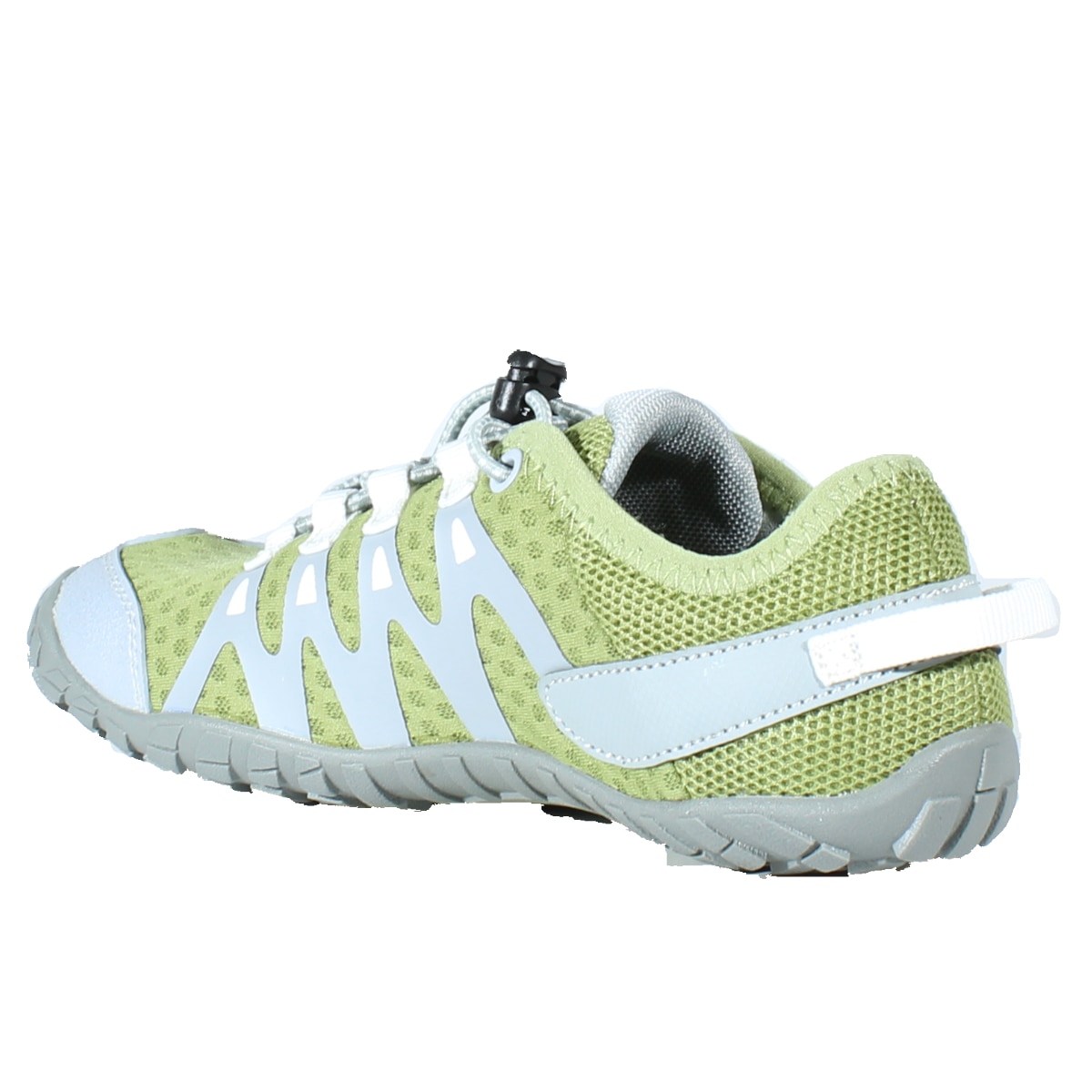 Zapatillas barefoot de montaña de niños Abyss Junior Hi-Tec - Verde Verde-4