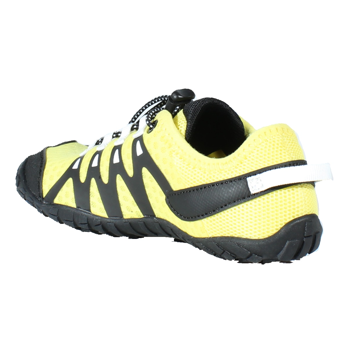 Zapatillas barefoot de montaña de niños Abyss Junior Hi-Tec - Amarillo Amarillo-4