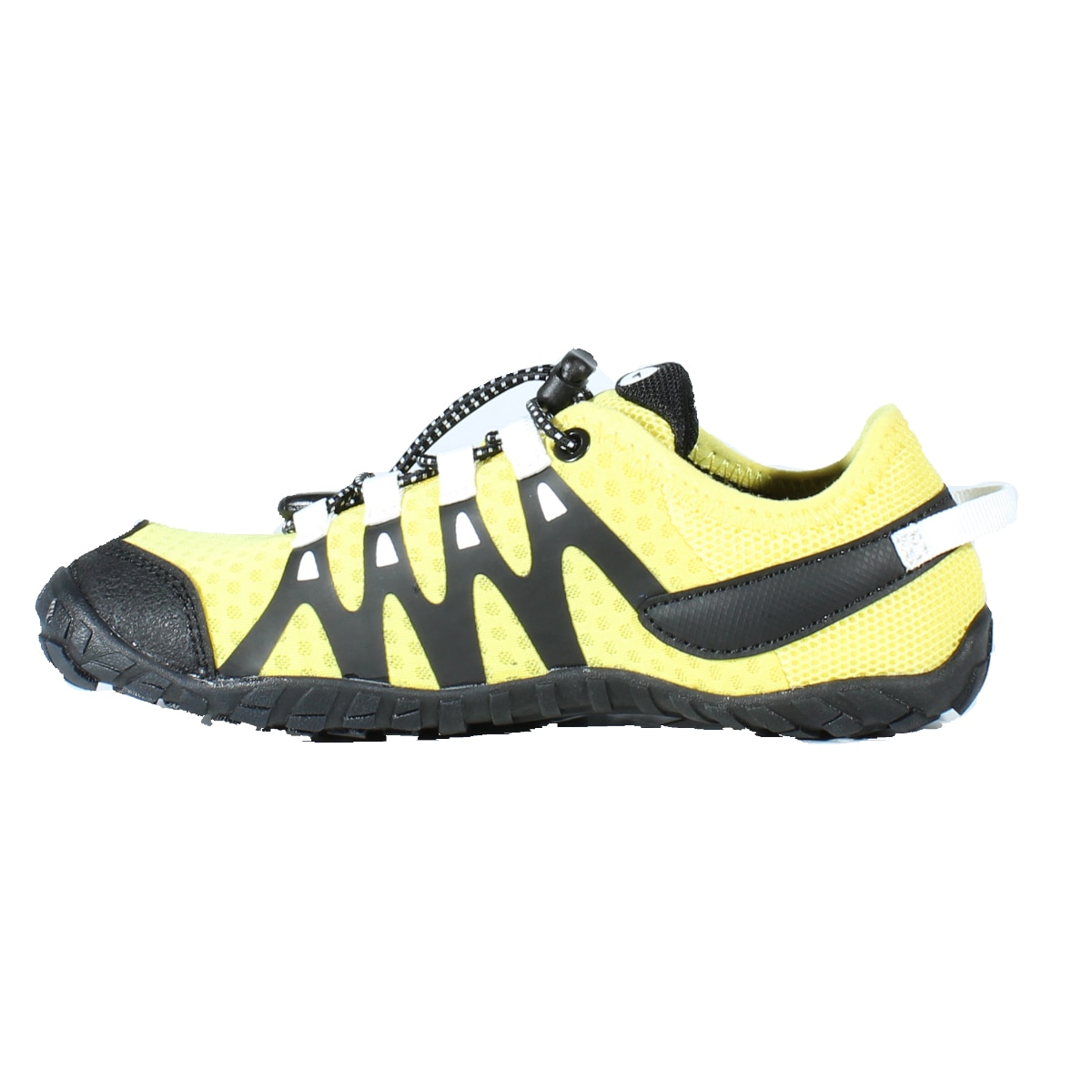Zapatillas barefoot de montaña de niños Abyss Junior Hi-Tec - Amarillo Amarillo-5