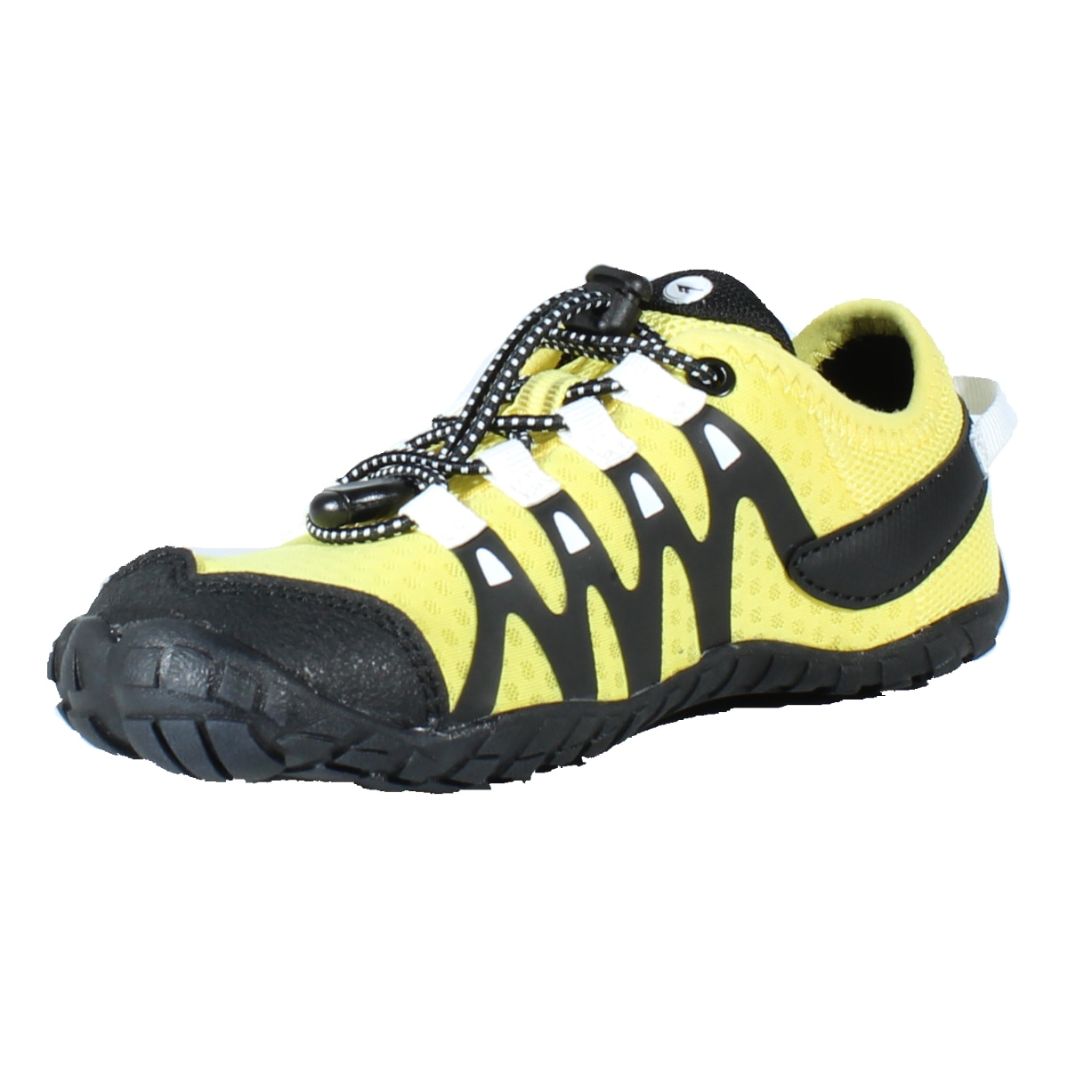 Zapatillas barefoot de montaña de niños Abyss Junior Hi-Tec - Amarillo Amarillo-6