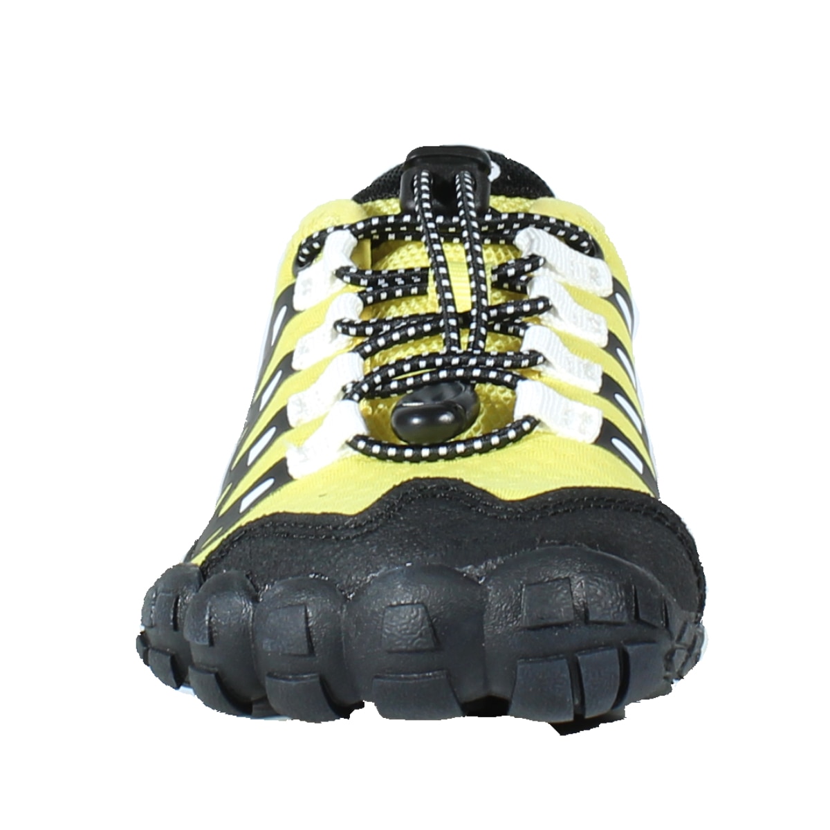 Zapatillas barefoot de montaña de niños Abyss Junior Hi-Tec - Amarillo Amarillo-7