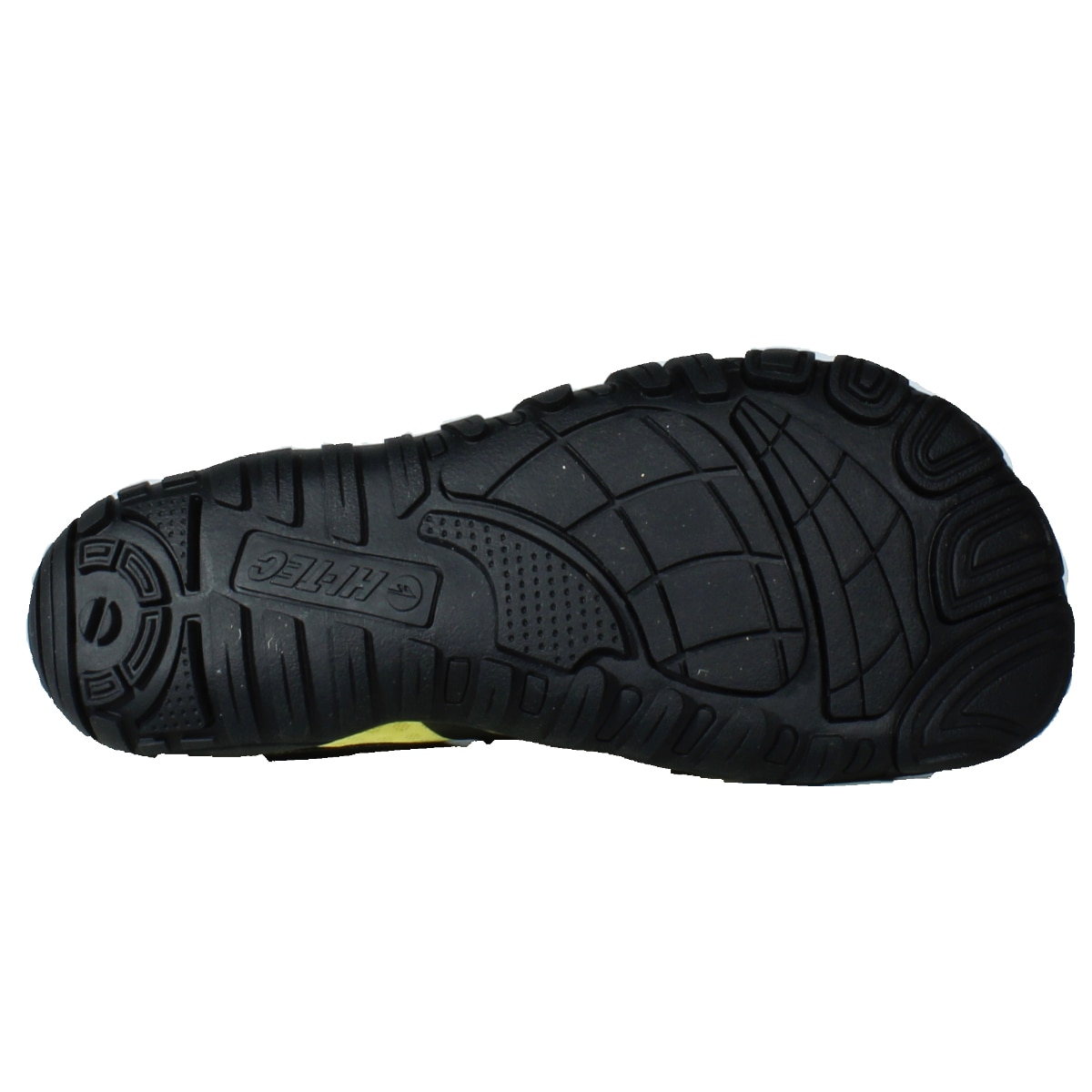 Zapatillas barefoot de montaña de niños Abyss Junior Hi-Tec - Amarillo Amarillo-9