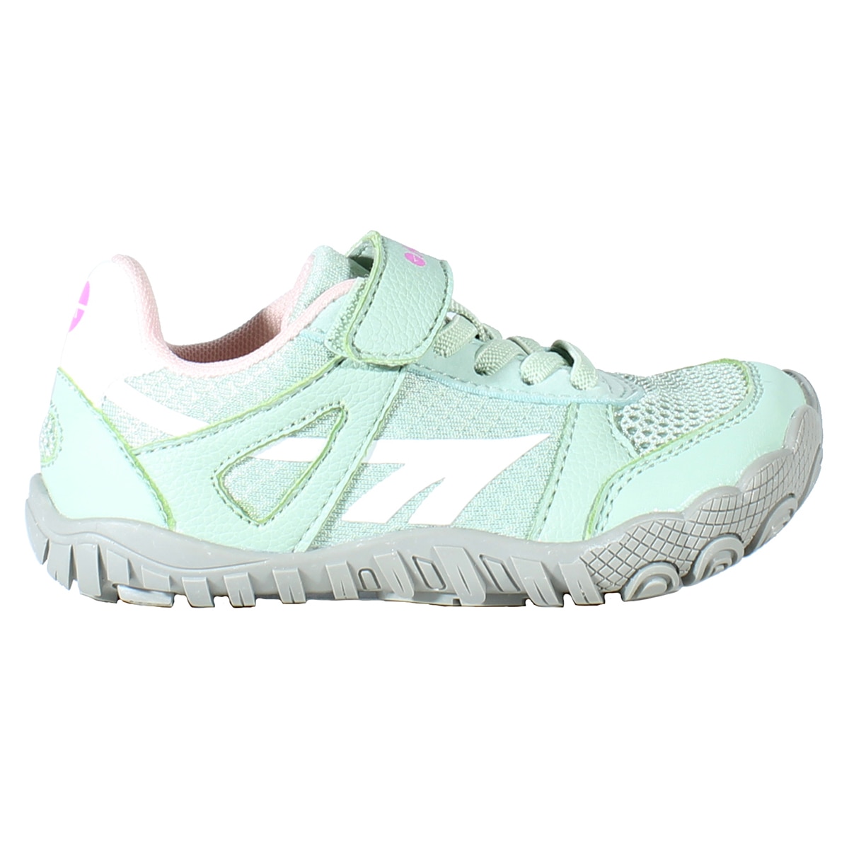 Zapatillas barefoot de montaña de niños Court Junior Hi-Tec - Azul Azul-1