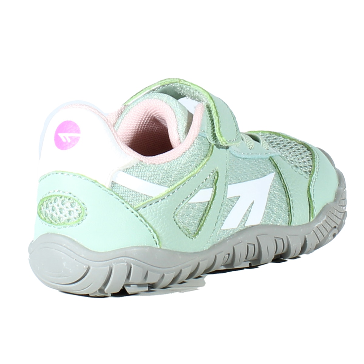 Zapatillas barefoot de montaña de niños Court Junior Hi-Tec - Azul Azul-2