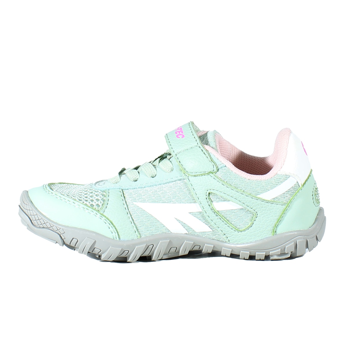 Zapatillas barefoot de montaña de niños Court Junior Hi-Tec - Azul Azul-5