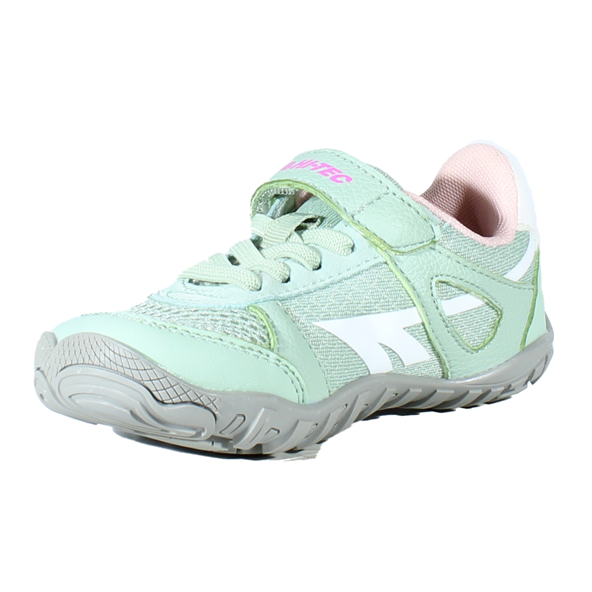 Zapatillas barefoot de montaña de niños Court Junior Hi-Tec - Azul Azul-6