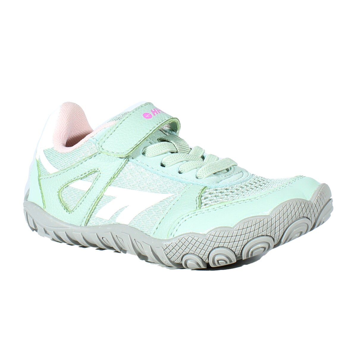 Zapatillas barefoot de montaña de niños Court Junior Hi-Tec - Azul Azul-8