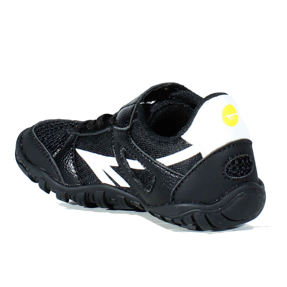 Zapatillas barefoot de montaña de niños Court Junior Hi-Tec - Negro Negro-4