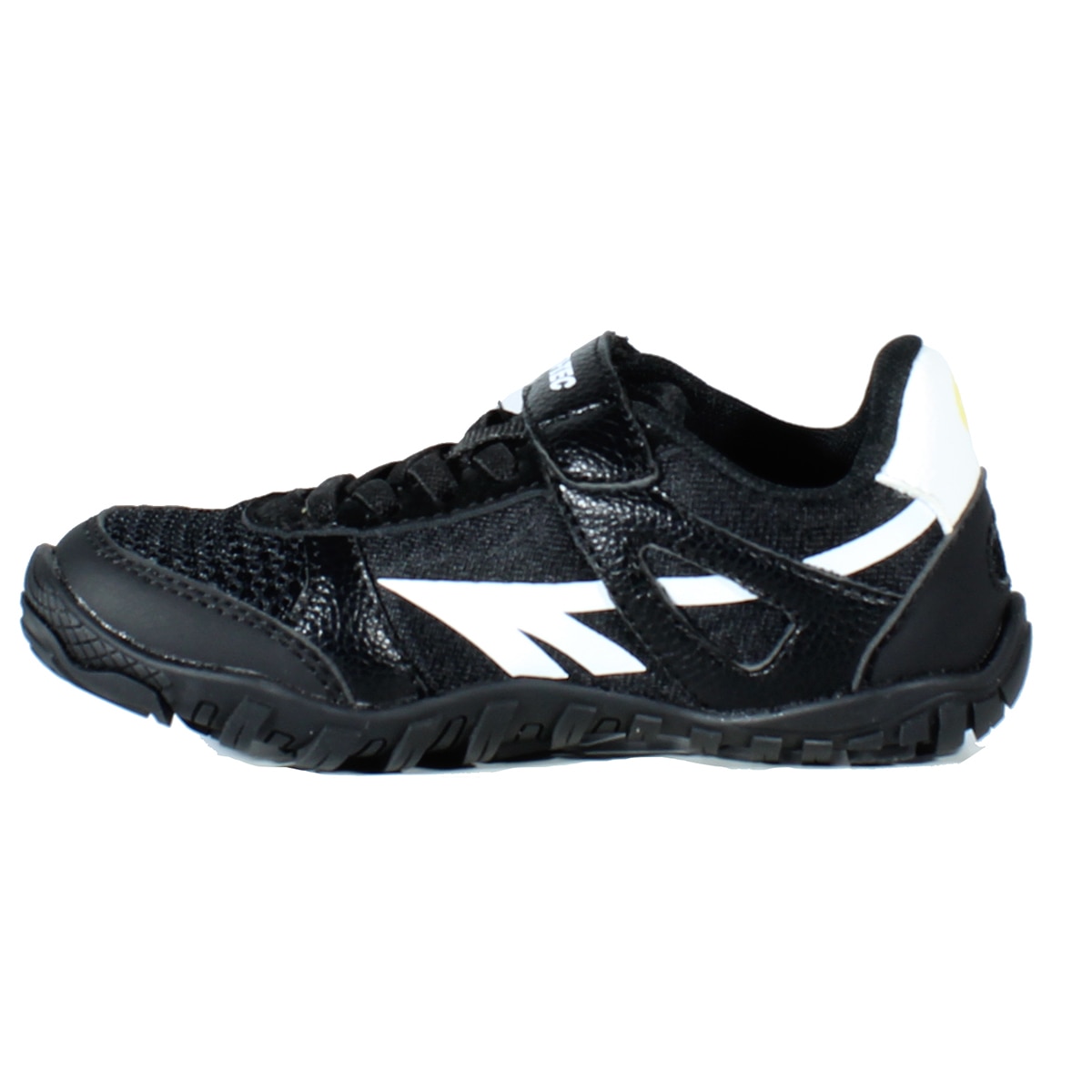 Zapatillas barefoot de montaña de niños Court Junior Hi-Tec - Negro Negro-5