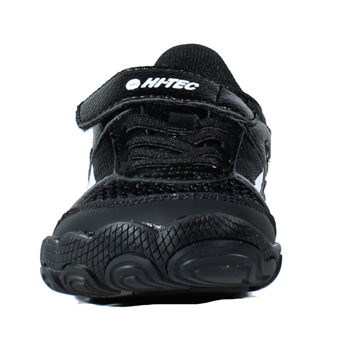 Zapatillas barefoot de montaña de niños Court Junior Hi-Tec - Negro Negro-7