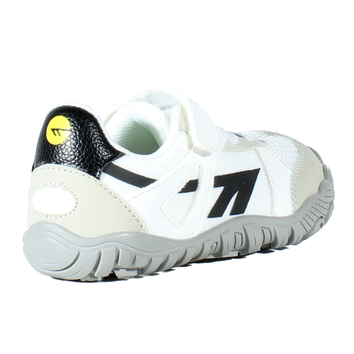Zapatillas barefoot de montaña de niños Court Junior Hi-Tec - Blanco Blanco-2