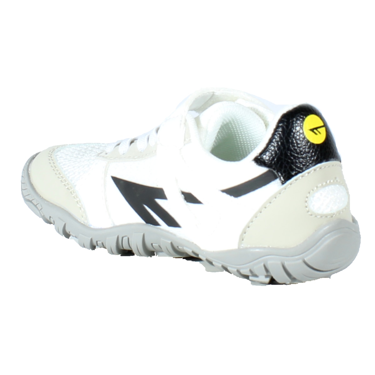 Zapatillas barefoot de montaña de niños Court Junior Hi-Tec - Blanco Blanco-4