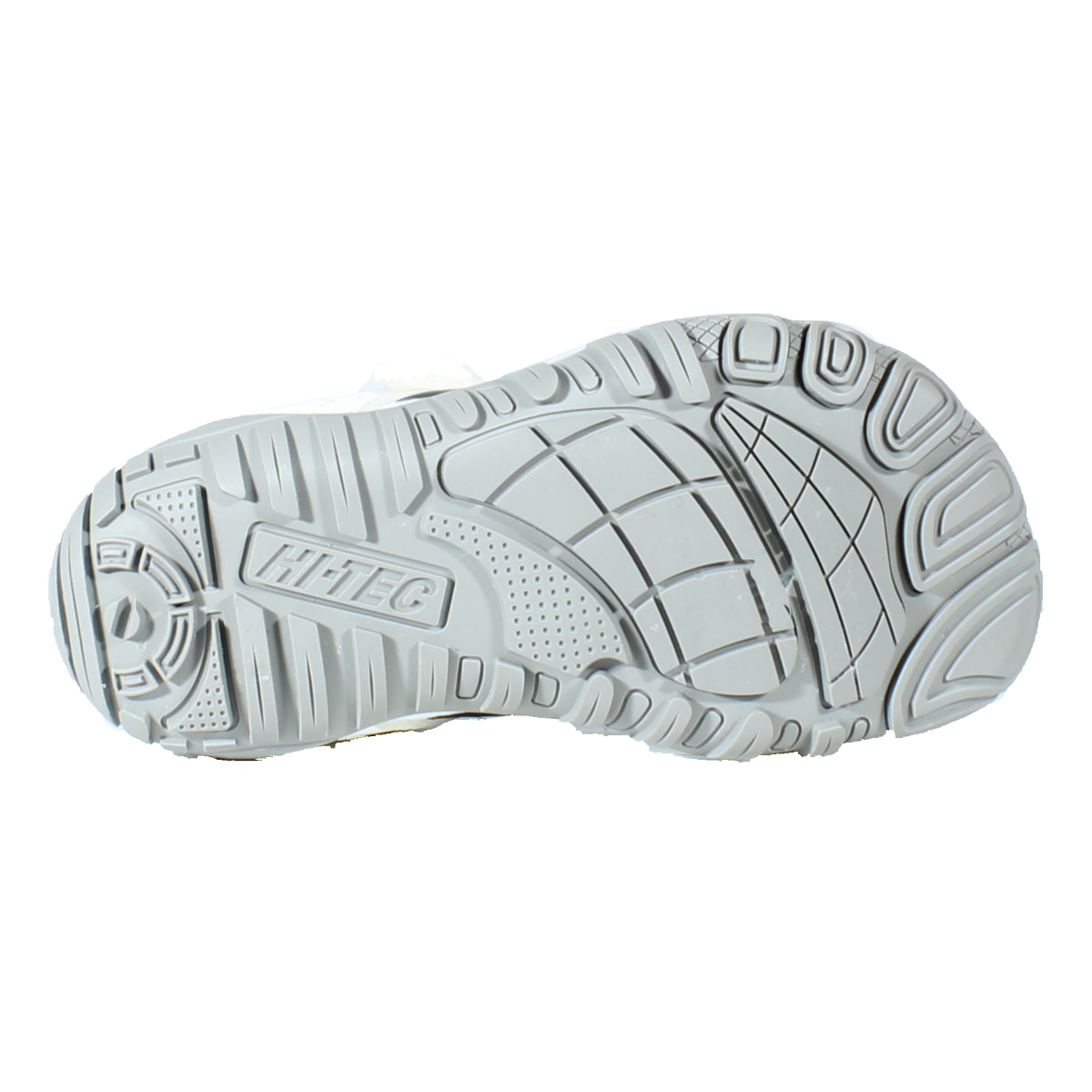 Zapatillas barefoot de montaña de niños Court Junior Hi-Tec - Blanco Blanco-9