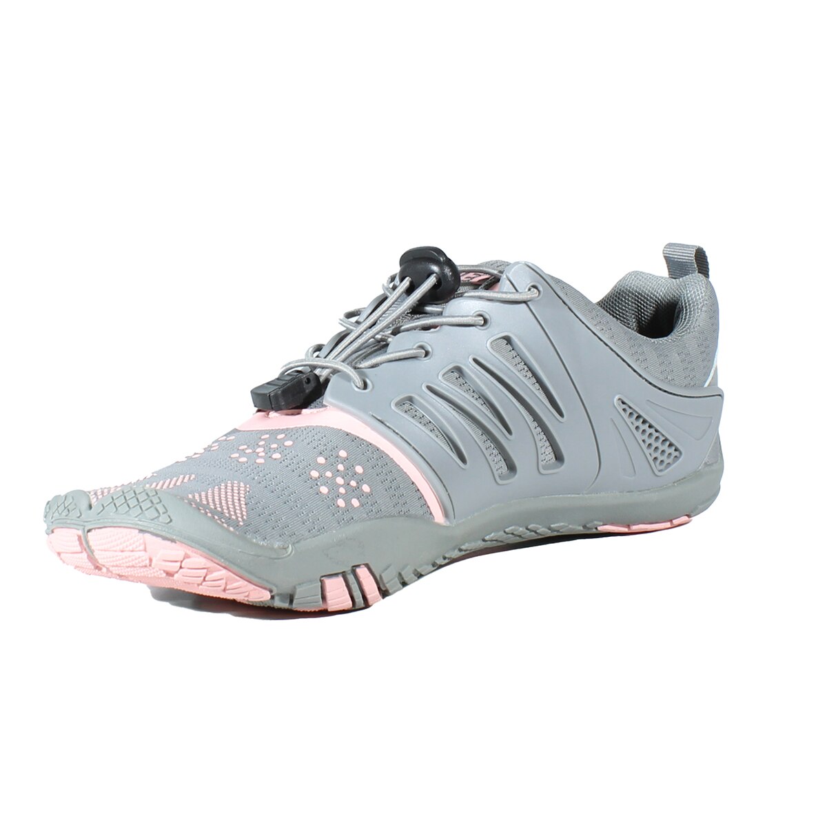 Zapatillas barefoot de montaña de hombre Samoa Hi-Tec - Gris / Rosa Gris / Rosa-6