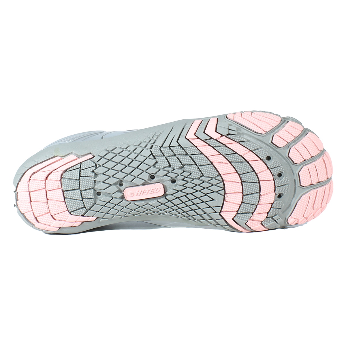 Zapatillas barefoot de montaña de hombre Samoa Hi-Tec - Gris / Rosa Gris / Rosa-9