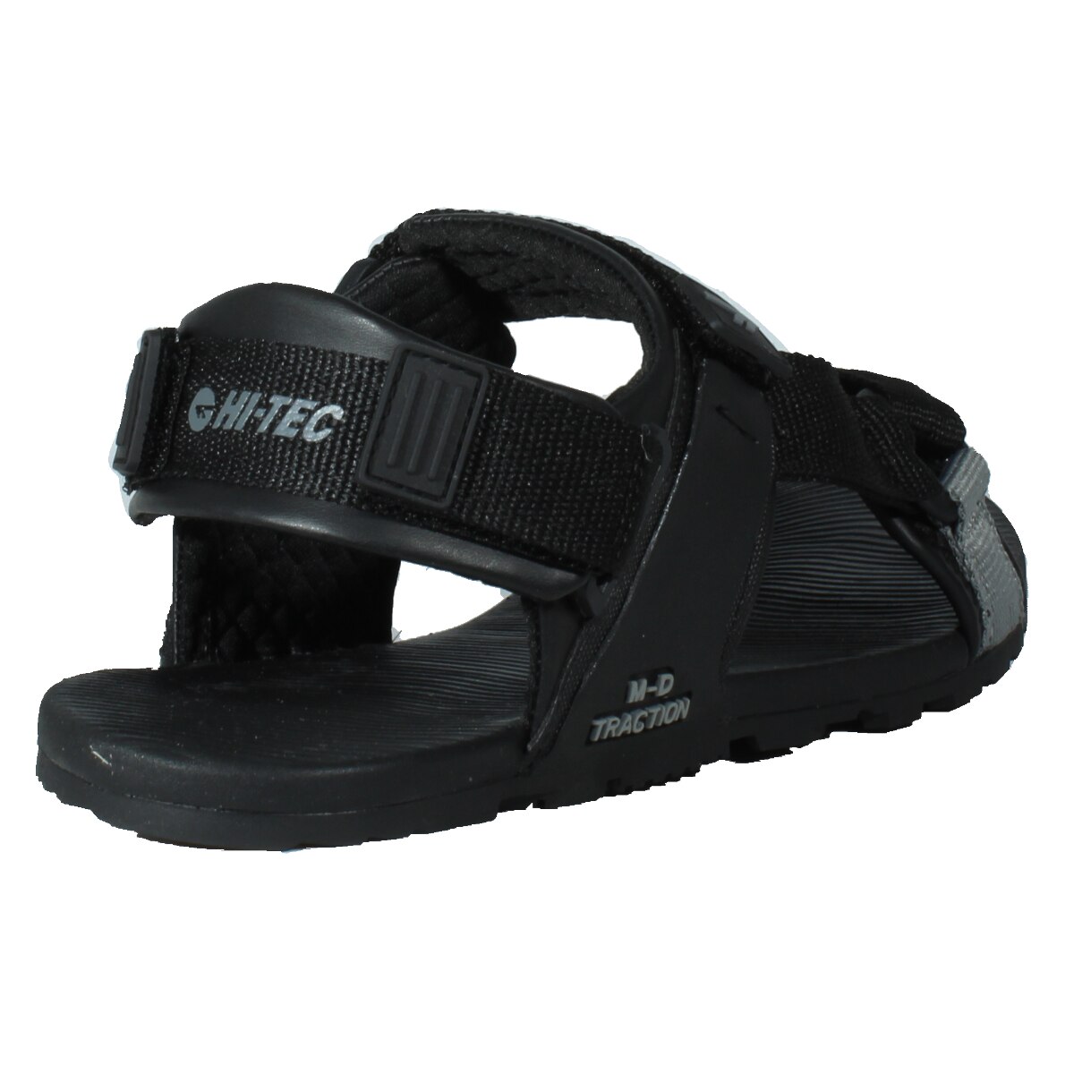 Sandalias barefoot de montaña de hombre Ula Barefoot Hi-Tec - Negro / Gris Negro / Gris-2
