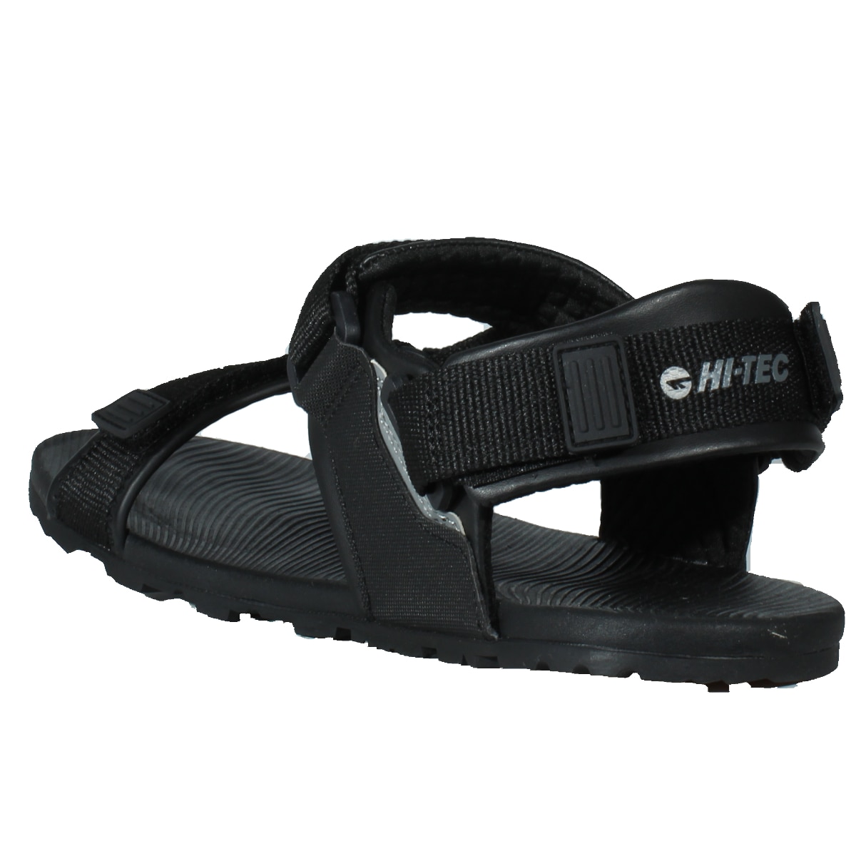 Sandalias barefoot de montaña de hombre Ula Barefoot Hi-Tec - Negro / Gris Negro / Gris-4