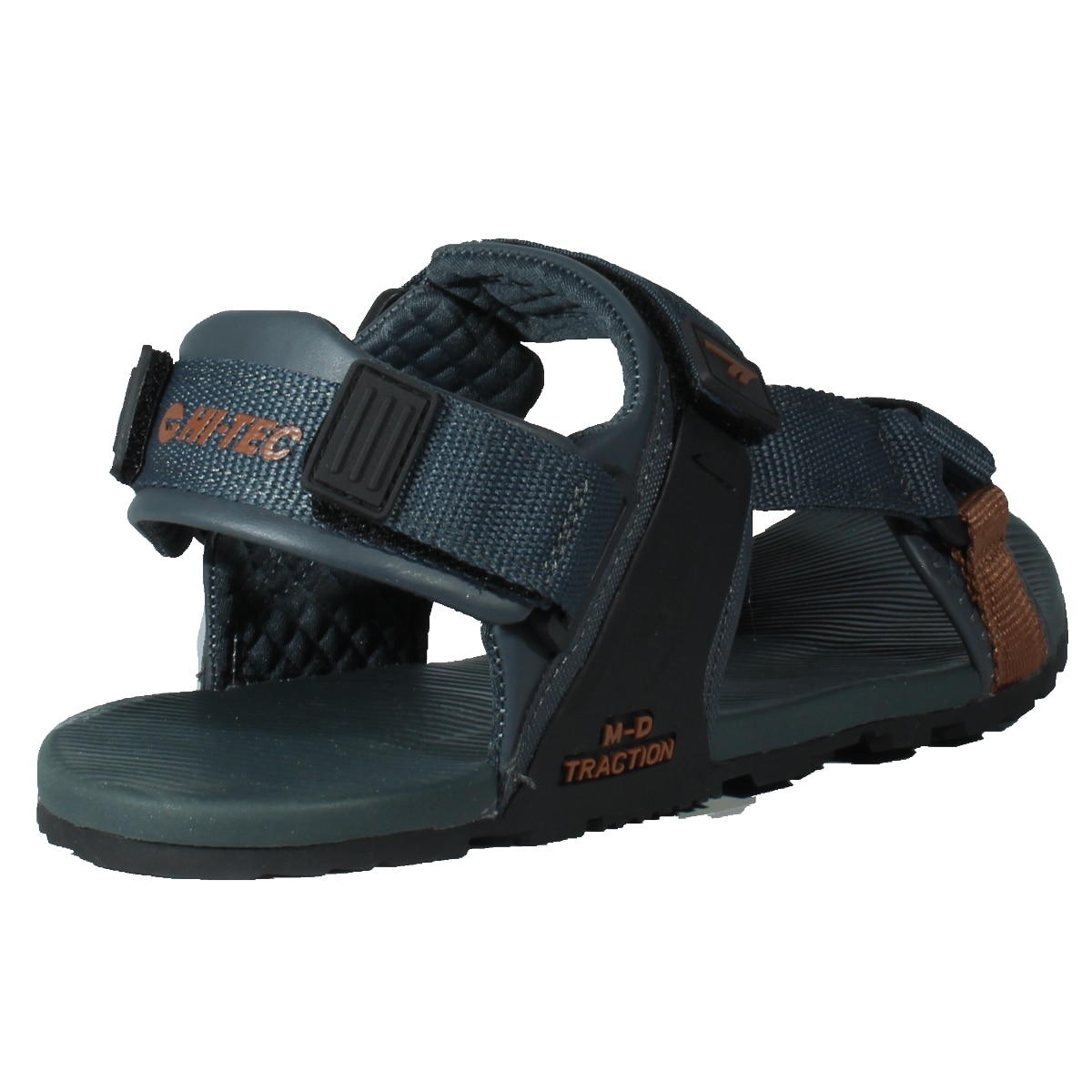 Sandalias barefoot de montaña de hombre Ula Barefoot Hi-Tec - Gris / Negro Gris / Negro-2