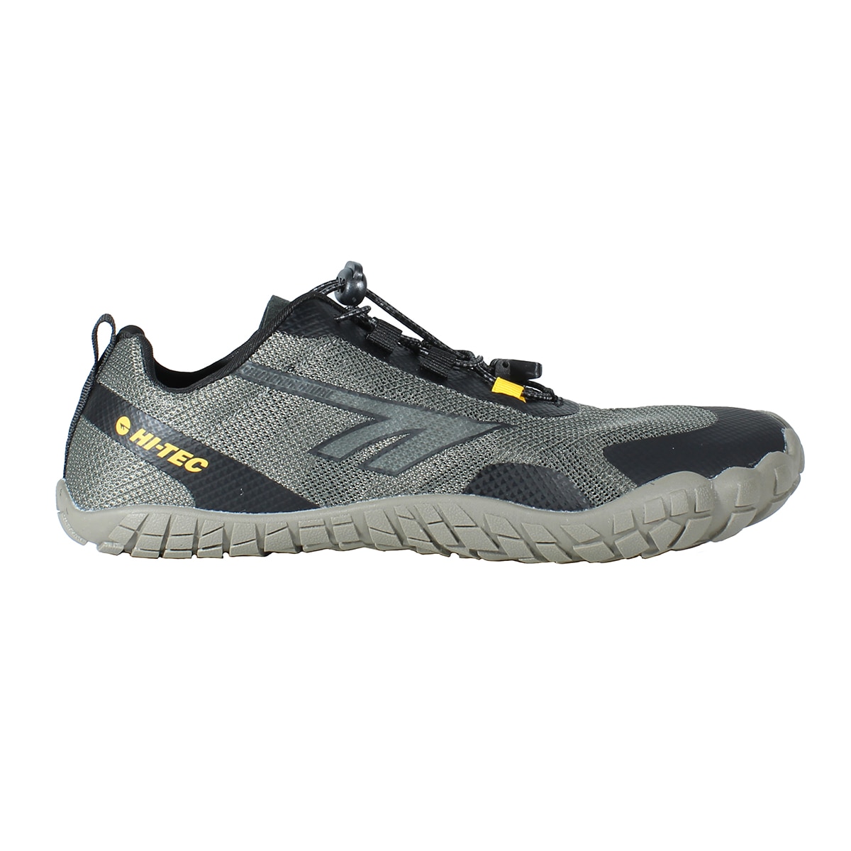 Imagen 0 de Zapatillas barefoot de montaña de hombre Wod Barefoot Hi-Tec Negro / Gris