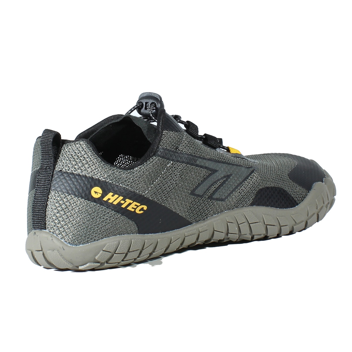 Zapatillas barefoot de montaña de mujer Wod Barefoot Hi-Tec - Negro / Gris Negro / Gris-2