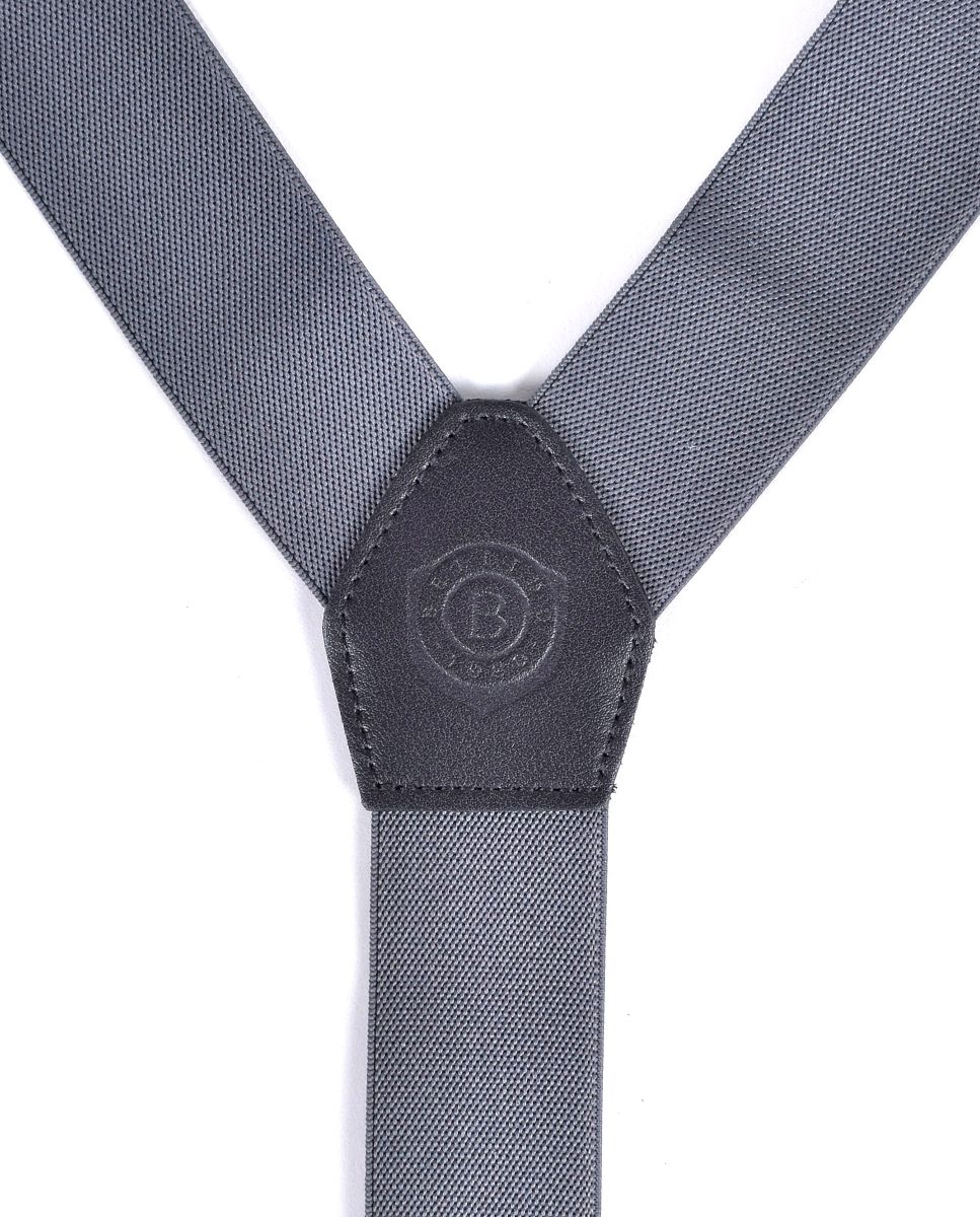Tirantes de hombre en color marengo con cierre para botones y pinzas - Miguel Bellido - Gris Gris-2